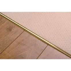 Vitrex Cover Strip - Carpet To Ceramic - Gold - 0.9m -Homebase Furniture Store 12807415 3904833219698556