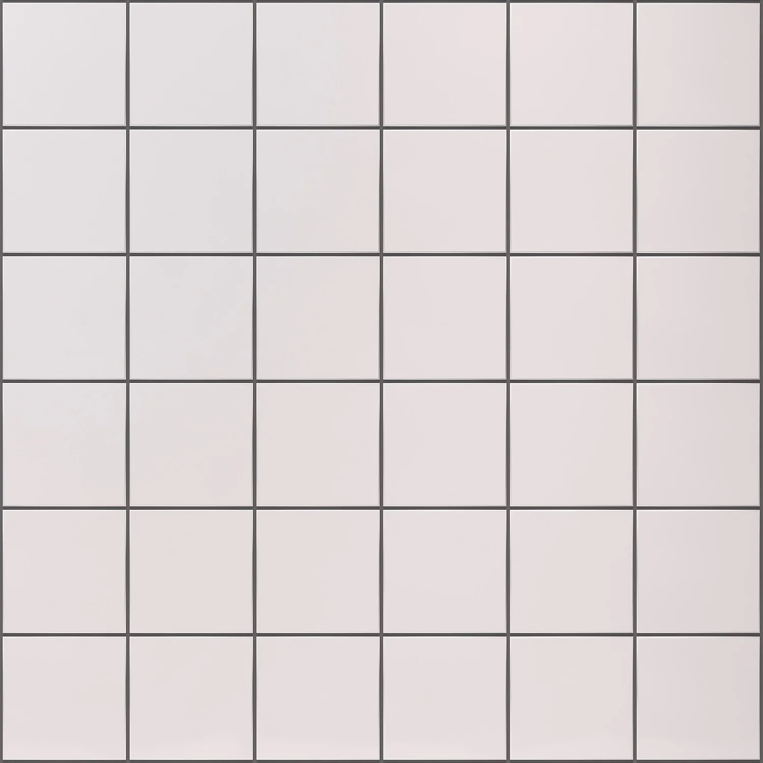 None Plain White Ceramic Wall Tile 150 X 150mm 2 None Plain White Ceramic Wall Tile 150 X 150mm - Image 2