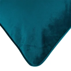 None Large Plain Velvet Cushion - Teal - 58x58cm 7 None Large Plain Velvet Cushion - Teal - 58x58cm -Homebase Furniture Store 12827087 3664832958392208