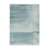 Mirage Abstract Blue Rug - 80 X 150cm
