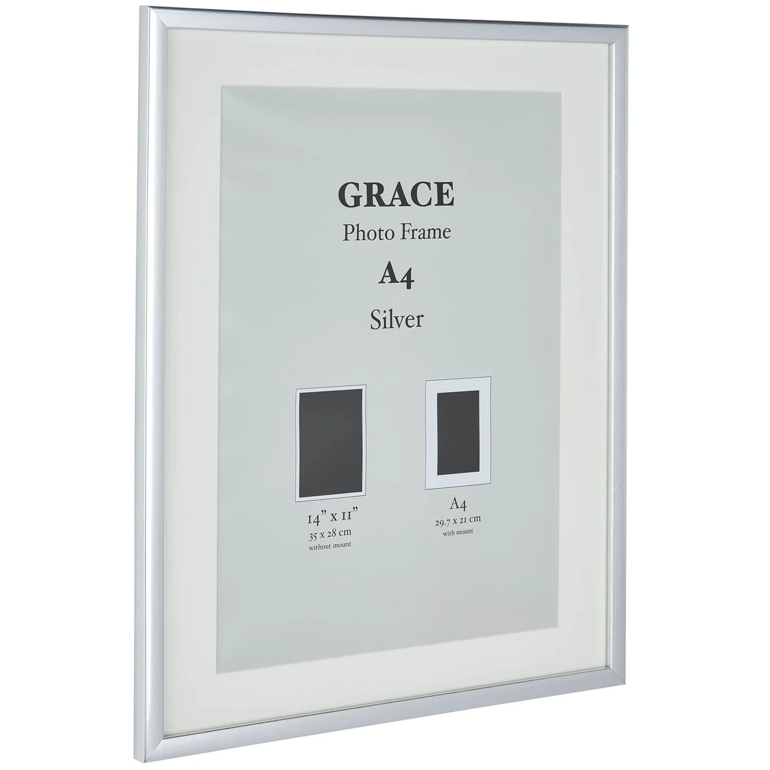 Grace Picture Frame A4 - Silver 1 Grace Picture Frame A4 - Silver