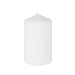 Medium Pillar Candle - White