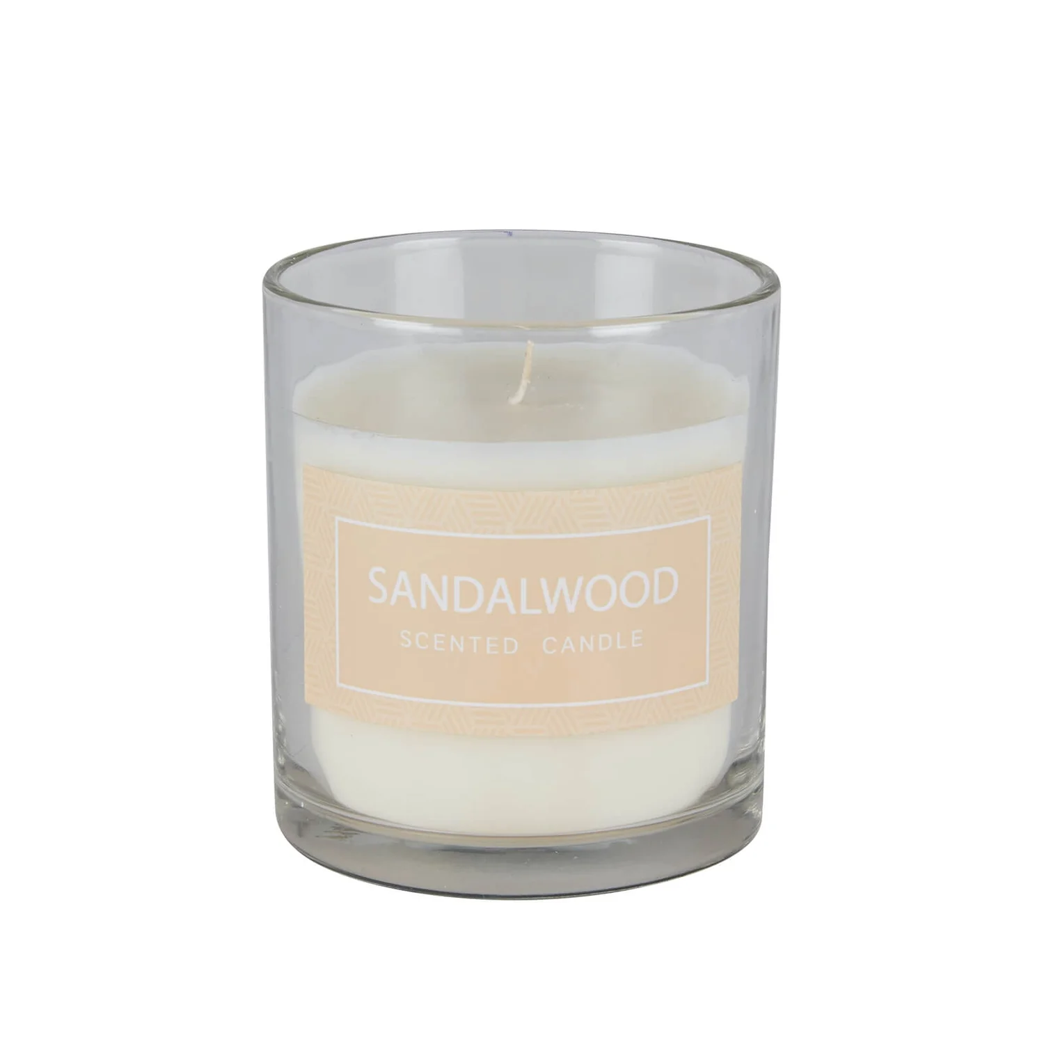 Sandlewood Glass Candle 1 Sandlewood Glass Candle