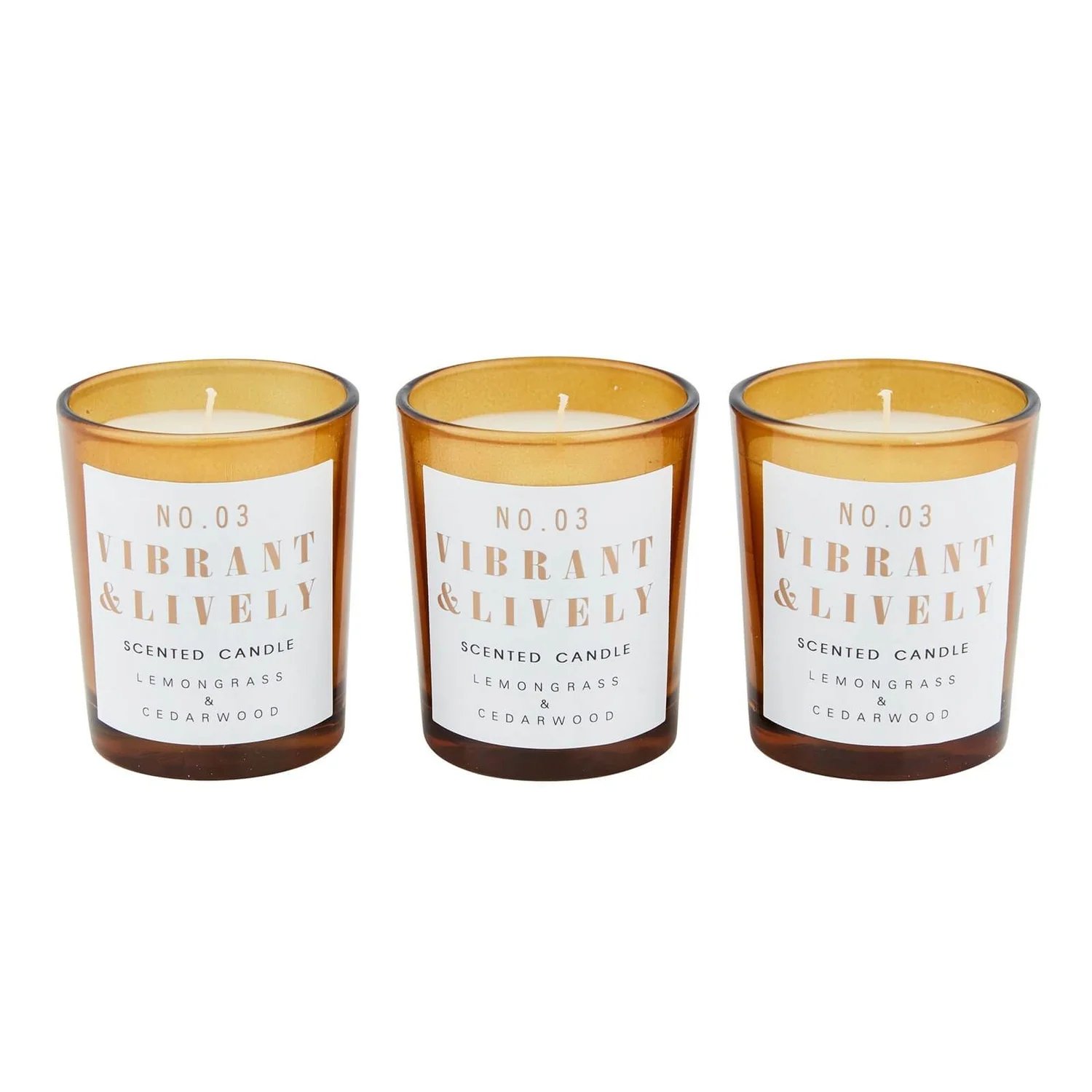 3 X Lemongrass & Cedarwood Votive Candle 1 3 X Lemongrass & Cedarwood Votive Candle
