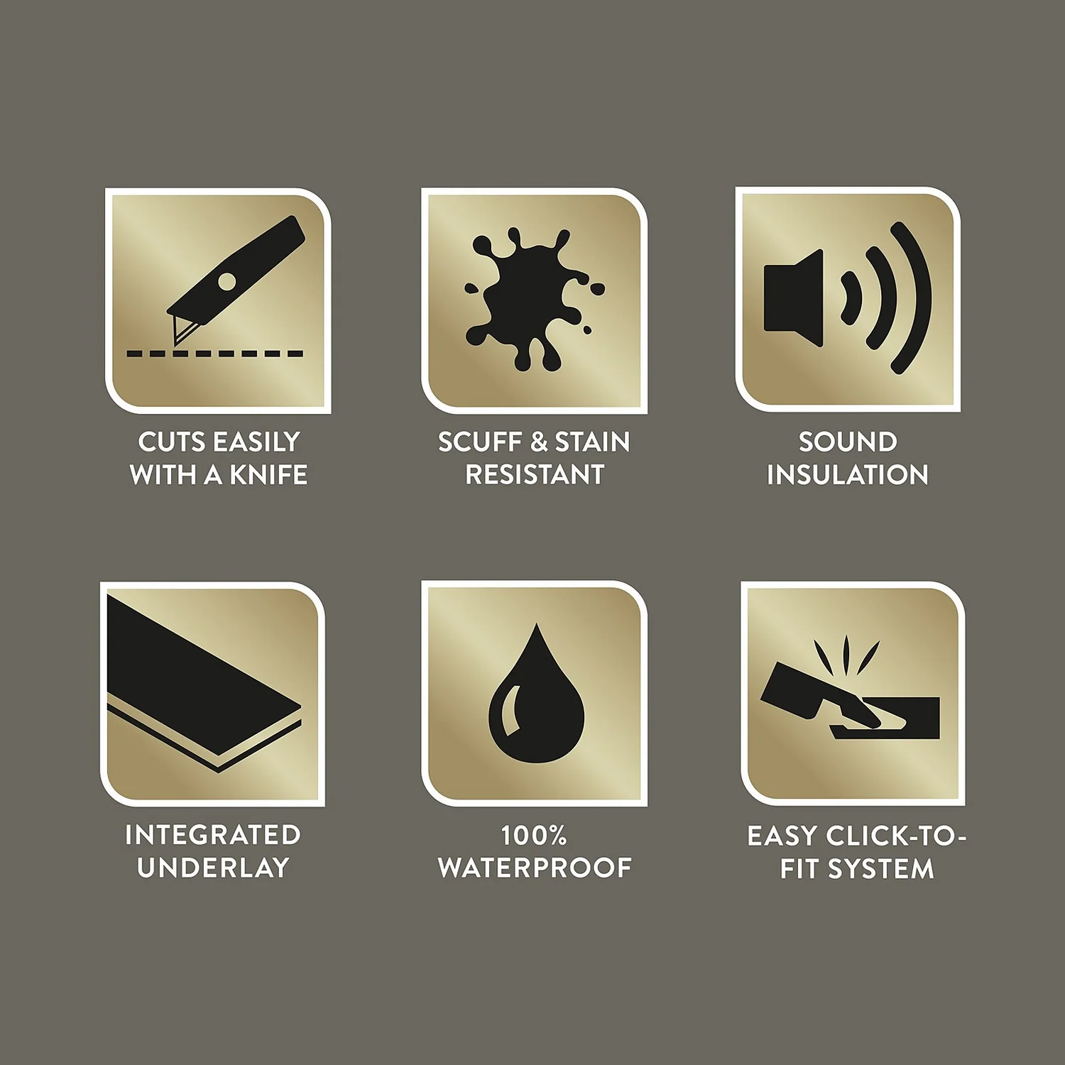 Kraus Premium Rigid Core Luxury Vinyl Floor Tiles - Ennerdale 4 Kraus Premium Rigid Core Luxury Vinyl Floor Tiles - Ennerdale - Image 4