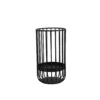 Tall Wire Candle Holder - Black