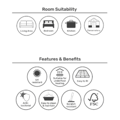 EGGER HOME Beaumont Oak 6mm Laminate Flooring -Homebase Furniture Store 12837340 1425014868561007