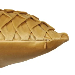 None Velvet Pintuck Cushion - Honey 9 None Velvet Pintuck Cushion - Honey -Homebase Furniture Store 12839747 5254832958061380