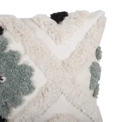 None Tufted Geometric Cushion - Olive - 30x50cm 8 None Tufted Geometric Cushion - Olive - 30x50cm -Homebase Furniture Store 12839775 5524832958202509