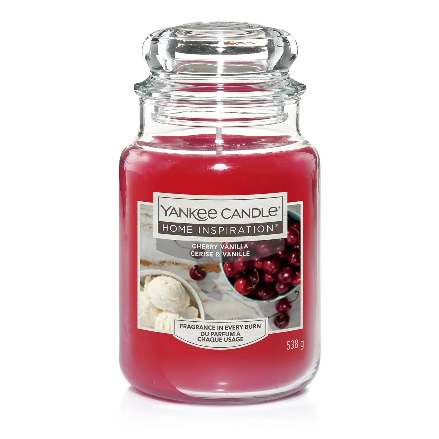 Yankee Candle Home Inspiration Scented Candle - Large Jar - Cherry Vanilla 1 Yankee Candle Home Inspiration Scented Candle - Large Jar - Cherry Vanilla