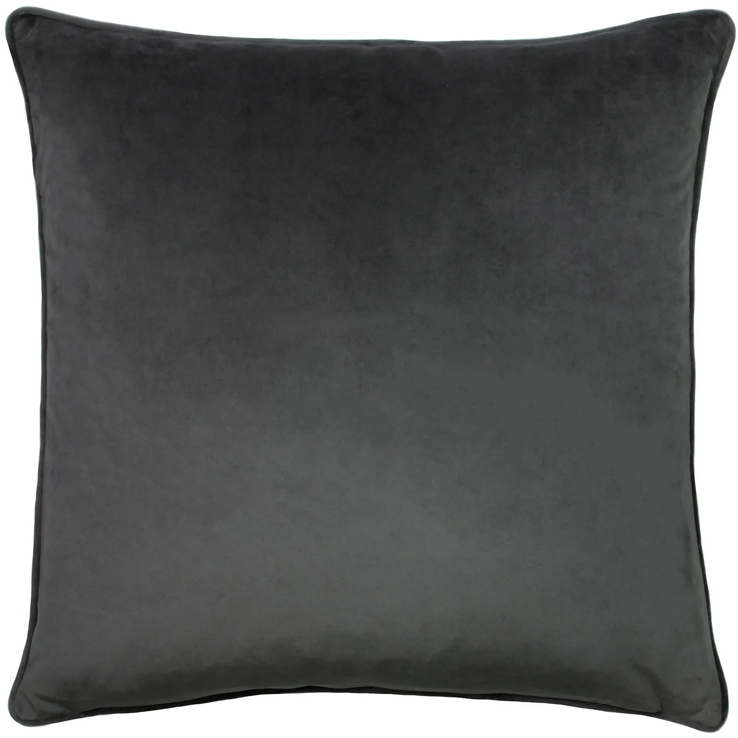 Bee Embroidered Velvet Cushion - Charcoal 3 Bee Embroidered Velvet Cushion - Charcoal - Image 3
