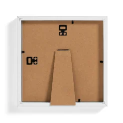 Box Photo Frame - 4x4" - White -Homebase Furniture Store 12879246 1134853904081882