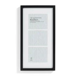 Box Photo Frame Multi Aperture - 40x20cm - Black 8 Box Photo Frame Multi Aperture - 40x20cm - Black -Homebase Furniture Store 12879250 7494853904667059