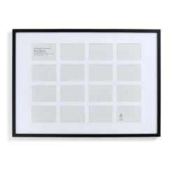Box Photo Frame Multi Aperture - 50x70cm - Black -Homebase Furniture Store 12879267 1434929074223123
