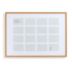 Box Photo Frame Multi Aperture - 50x70cm - Oak -Homebase Furniture Store 12879271 3844853905018443