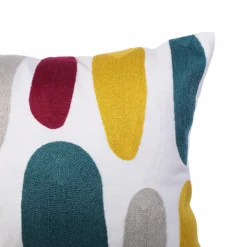 House Beautiful Abstract Domes Cushion - 30x50cm -Homebase Furniture Store 12887222 7124843807843086