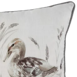 Country Living Ducks Printed Cushion - 43x33cm -Homebase Furniture Store 12887246 1714960206046851