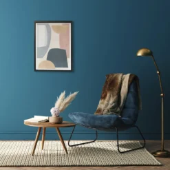 House Beautiful Framed Abstract Print - 55x77cm -Homebase Furniture Store 12887365 1254869960437037