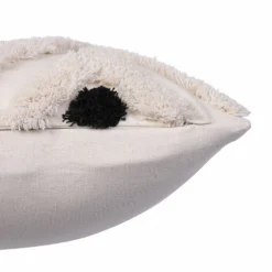 None Tufted Geometric Cushion Grey 30x50cm -Homebase Furniture Store 12887884 1894843711808607