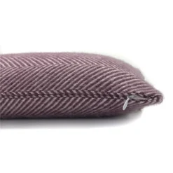 Country Living Wool Herringbone Cushion - 30x50cm - Grape 5 Country Living Wool Herringbone Cushion - 30x50cm - Grape -Homebase Furniture Store 12889096 2064858299725055