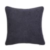 None Corduroy Cushion - 43x43cm - Charcoal