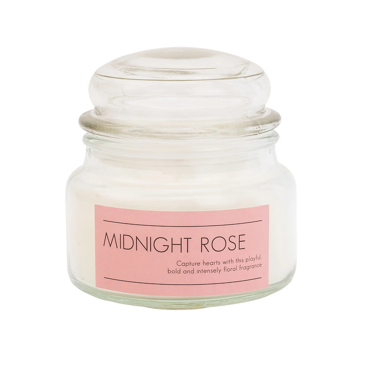 Midnight Rose Jar Candle 1 Midnight Rose Jar Candle