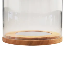 Wooden Hurricane Vase - Large 9 Wooden Hurricane Vase - Large -Homebase Furniture Store 12909507 8944869425791968