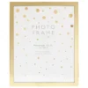 Elegant Metal Photo Frame 10x8 - Gold