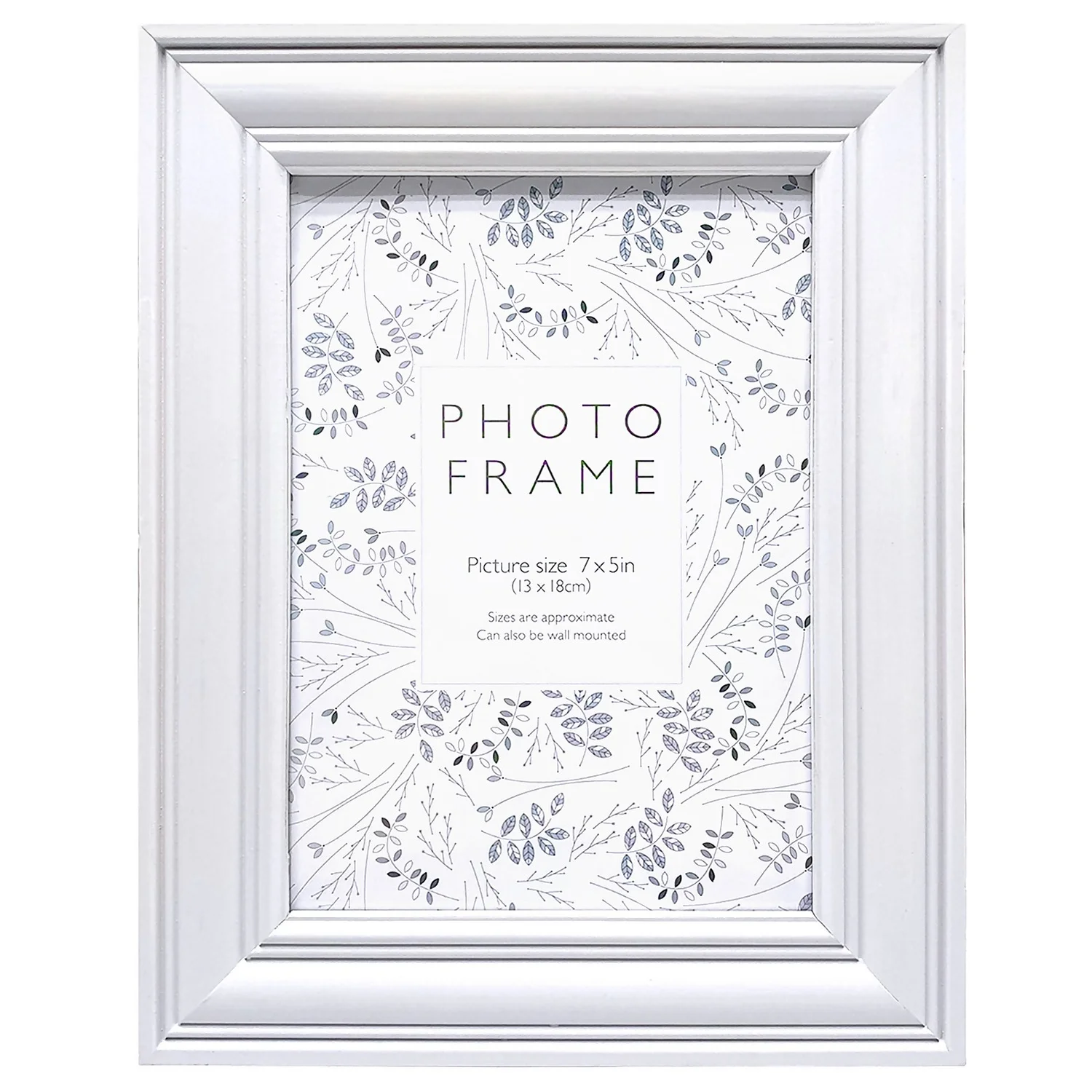Vintage Photo Frame 7x5 - White 1 Vintage Photo Frame 7x5 - White