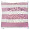 None Bold Gradient Stripe Cushin - Rose - 43x43cm