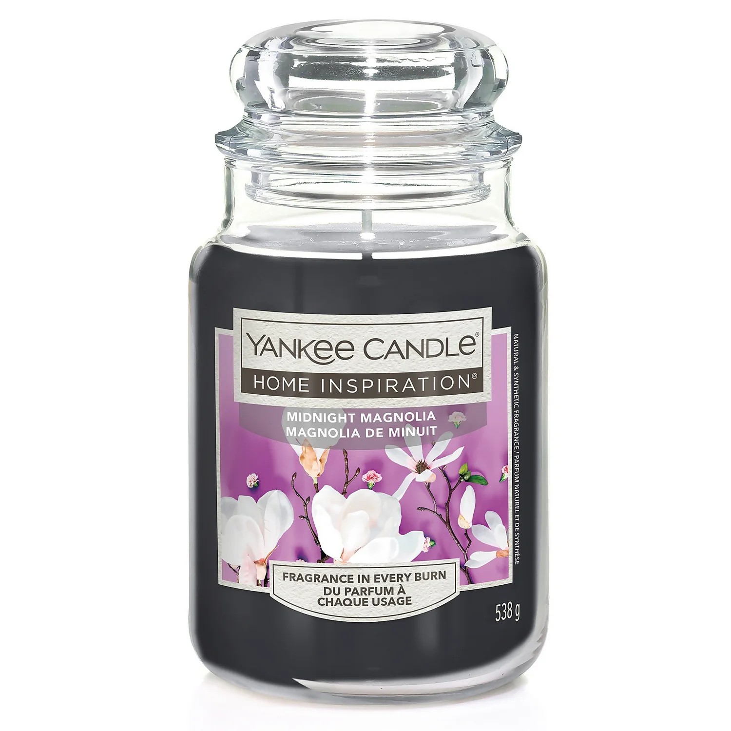 Yankee Candle Home Inspiration Scented Candle - Large Jar - Midnight Magnolia 1 Yankee Candle Home Inspiration Scented Candle - Large Jar - Midnight Magnolia