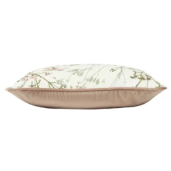 Gypsophila Print Cushion - 43x43cm - Olive -Homebase Furniture Store 12969608 1364909089297288