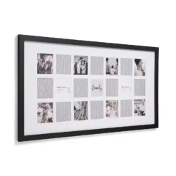 Box Photo Frame - 48x100cm - Black -Homebase Furniture Store 13027971 5134944332924868