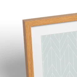 Box Photo Frame - A4 - Oak -Homebase Furniture Store 13027977 1754944153888303