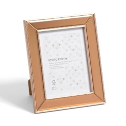Bevelled Photo Frame - 7x5in - Rose Gold -Homebase Furniture Store 13027985 1034930895960349