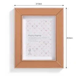Bevelled Photo Frame - 7x5in - Rose Gold -Homebase Furniture Store 13027985 1714930895996037