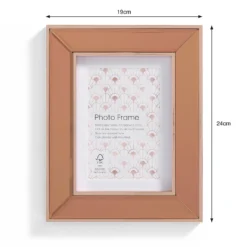 Bevelled Photo Frame - 6x4in - Rose Gold -Homebase Furniture Store 13027999 1704930896009276