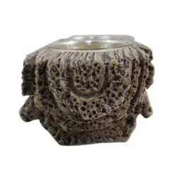 None Wood Tealight Holder -Homebase Furniture Store 13034656 1804888161734295