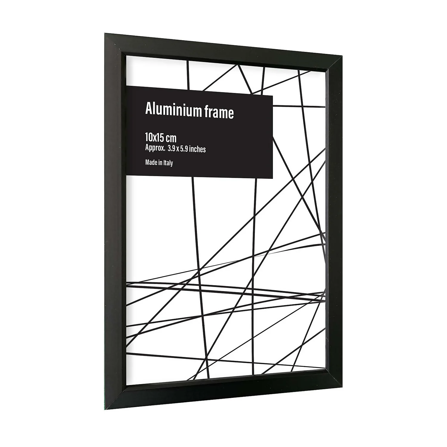 Aluminium Photo Frame - Set Of 2 10x15cm - Black 1 Aluminium Photo Frame - Set Of 2 10x15cm - Black