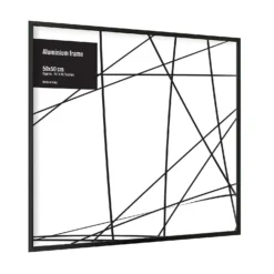 Aluminium Photo Frame - 50x50cm - Black