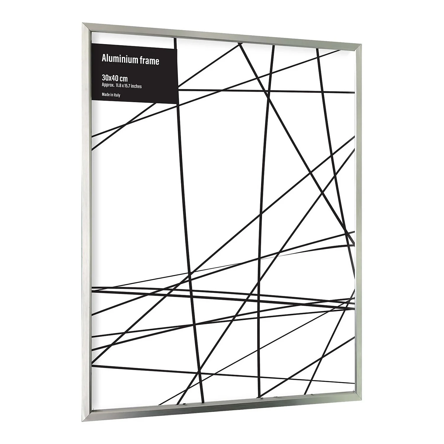 Aluminium Photo Frame - 30x40cm - Silver 1 Aluminium Photo Frame - 30x40cm - Silver