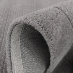 Wool Border Rug - Grey - 120x170cm -Homebase Furniture Store 13112230 1184874885922741