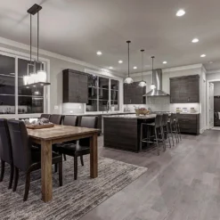 Kraus Rigid Core Luxury Vinyl Floor Tiles - Grasmere Grey