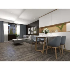 None Rigid Core Luxury Vinyl Flooring Classic Walnut Plank -Homebase Furniture Store 13177442 1614883991891585