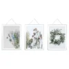 Floral Hanging Prints - Set Of 3 - 40x30cm