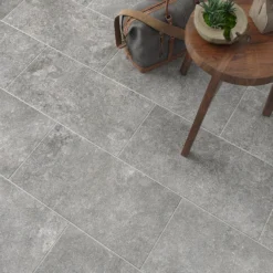 None Palio Grey Ceramic Wall & Floor Tile 300 X 600mm -Homebase Furniture Store 13207714 1494909363959189