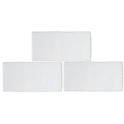 Country Living Artisan Winter Sky Ceramic Wall Tile 75 X 150mm - 0.5sqm Pack -Homebase Furniture Store 13220551 2234916601763056