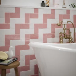 Country Living Artisan Peony Blush Ceramic Wall Tile 75 X 150mm - 0.5sqm Pack 13 Country Living Artisan Peony Blush Ceramic Wall Tile 75 X 150mm - 0.5sqm Pack -Homebase Furniture Store 13220554 6104909608117045