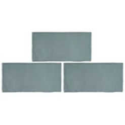 Country Living Artisan Stone Blue Ceramic Wall Tile 75 X 150mm - 0.5sqm Pack -Homebase Furniture Store 13220559 9534916419734669