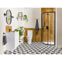 House Beautiful Aurelia Cinnamon Ceramic Wall Tile 75 X 300mm - 0.5sqm Pack -Homebase Furniture Store 13220560 1915025546843792